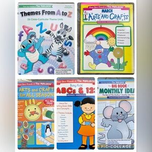 From your friends at the mailbox vintage preschool teaching books